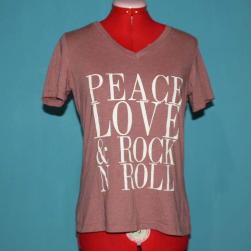 Peace Love & Rock N Roll T-shirt